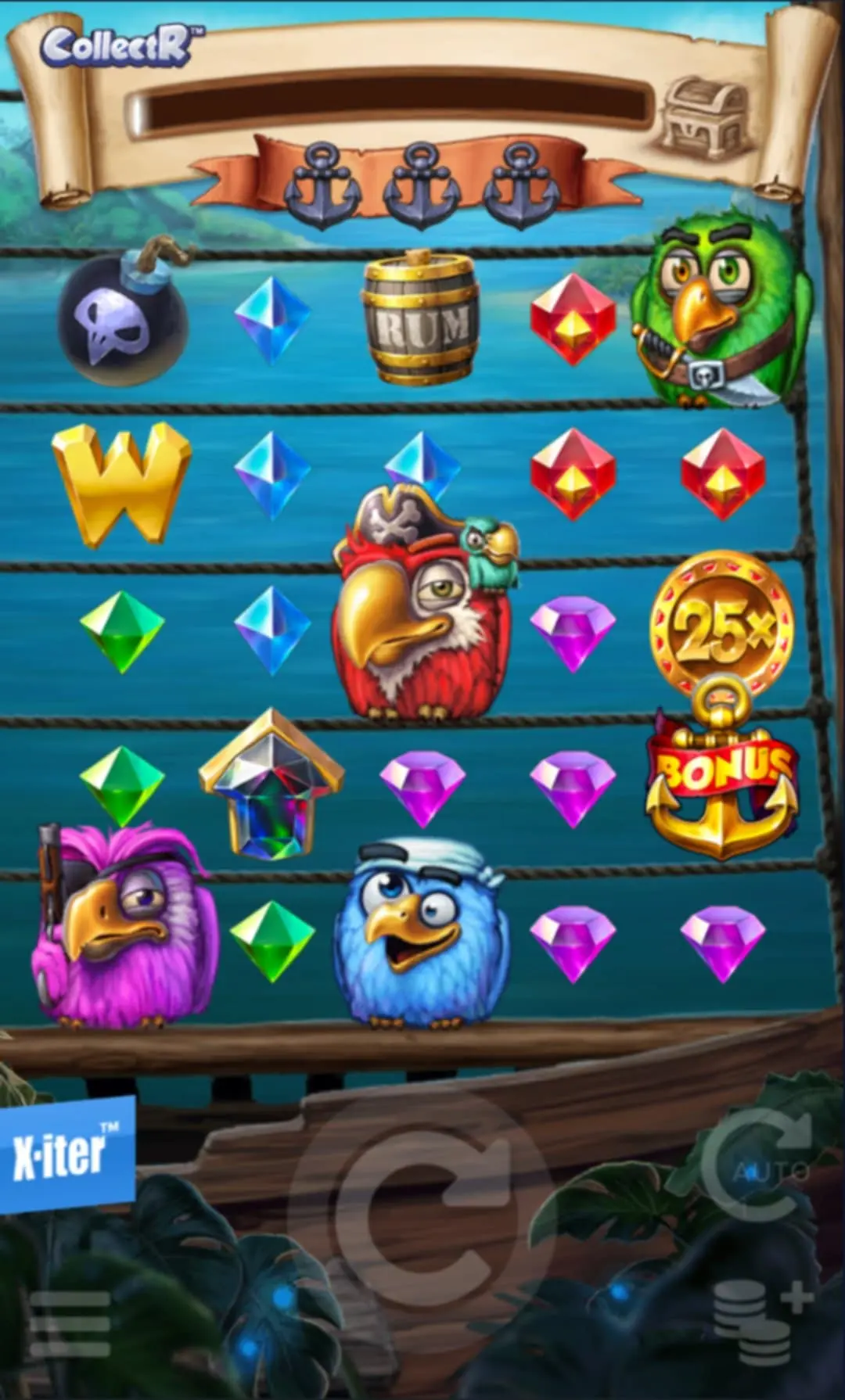 Juego de slot móvil Pirots